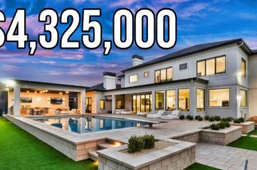 Modern French Chateau with a Soccer Field | Mansion Tour