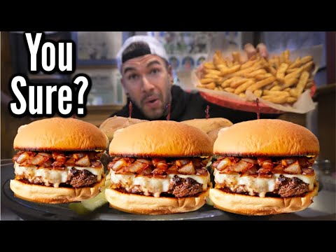 "YOU'RE EATING THAT?" XL CHEESY BURGER CHALLENGE IN NEW HAMPSHIRE | Billy's "Beast" Burger Challenge "YOU'RE EATING THAT?" XL CHEESY BURGER CHALLENGE IN NEW HAMPSHIRE | Billy's "Beast" Burger Challenge