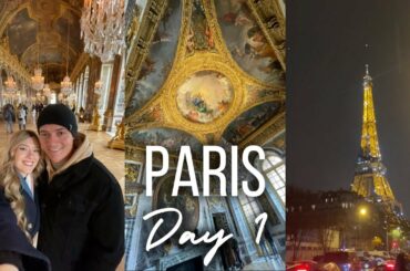 Paris, France Vlog Day 1: The Palace of Versailles + dinner with a view of the Eiffel Tower