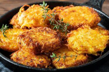 Just Grated Potato | Crispy French Fries Recipes | Crispy Hash Browns Recipe