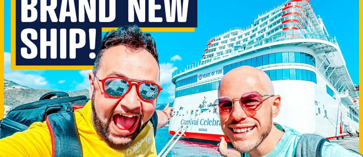 Boarding Carnival's BRAND NEW SHIP – Maiden Cruise Chaos, Fun and Food! Boarding Carnival's BRAND NEW SHIP - Maiden Cruise Chaos, Fun and Food!