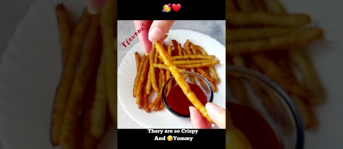 2023 First Recipe, Crispy Potato Fingers , Crispy French Fries, #shorts #ytshorts #potato