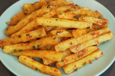Amazing Potato Recipes at home ! Crispy French Fries ! Delicious and Easy ! Potato Snack