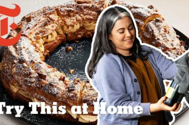 Claire Saffitz's Most Show-Stopping Dessert: Paris-Brest | Try This at Home | NYT Cooking
