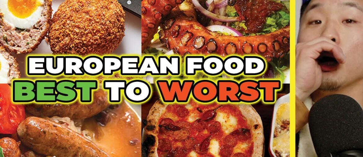 ASIANS Rank Every European Food - WORST to BEST!