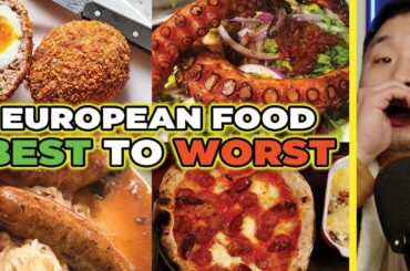 ASIANS Rank Every European Food - WORST to BEST!