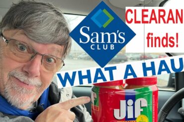 It's a Sam's Club HAUL. January Sale Items and CLEARANCE. What? VALENTINE's CANDY IS HERE?