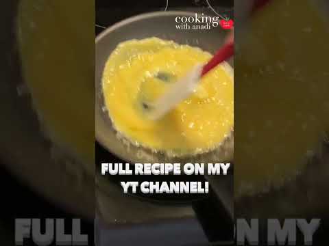 Amazing Fluffy Classic French Omelette #shorts Amazing Fluffy Classic French Omelette #shorts