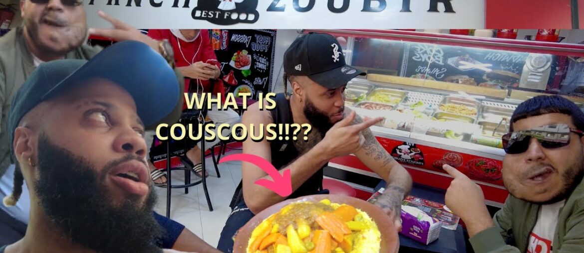 WHAT IS COUSCOUS!!?? I DID NOT EXPECT IT TO TASTE LIKE THIS!! FRENCH ZOUBIRS MOM COOKED ME COUSCOUS! WHAT IS COUSCOUS!!?? I DID NOT EXPECT IT TO TASTE LIKE THIS!! FRENCH ZOUBIRS MOM COOKED ME COUSCOUS!