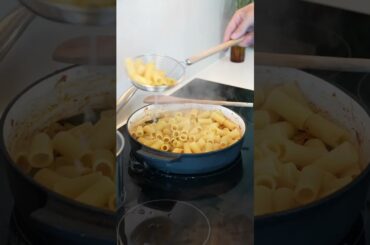 Tumami rigatoni with fennel and zucchini. #shorts