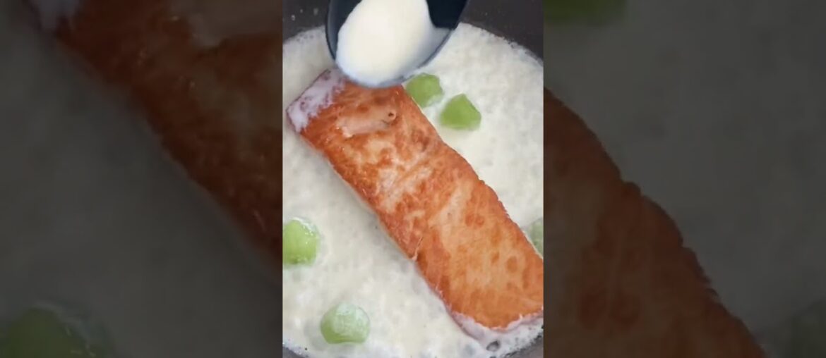 Salmon Veronique. The recipe is below.