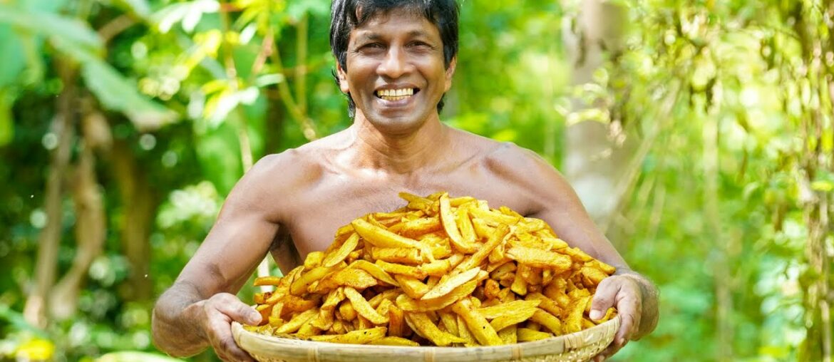 FRENCH FRIES Cooking In Village | Fried Potatoes Recipe | Easy Snacks Made Traditional Way FRENCH FRIES Cooking In Village | Fried Potatoes Recipe | Easy Snacks Made Traditional Way