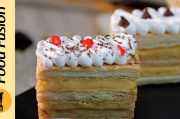 French Mille-Feuille Dessert Recipe by Food Fusion