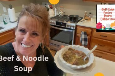 Shelf Stable Beef & Noodle Soup With Linda’s Pantry