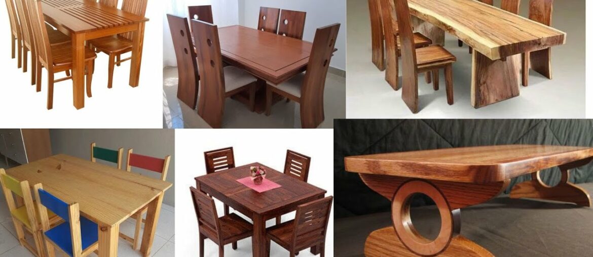 Creative Wooden Dining Table Design Ideas/Modern Wooden Dining Table Designs Ideas/ DIY Wood chair Creative Wooden Dining Table Design Ideas/Modern Wooden Dining Table Designs Ideas/ DIY Wood chair