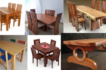 Creative Wooden Dining Table Design Ideas/Modern Wooden Dining Table Designs Ideas/ DIY Wood chair