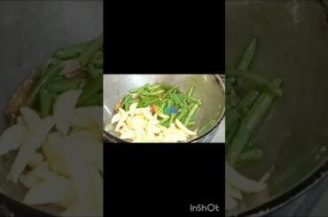 French beans recipe# short#shortvideo#trending#frenchbean#viralvideo