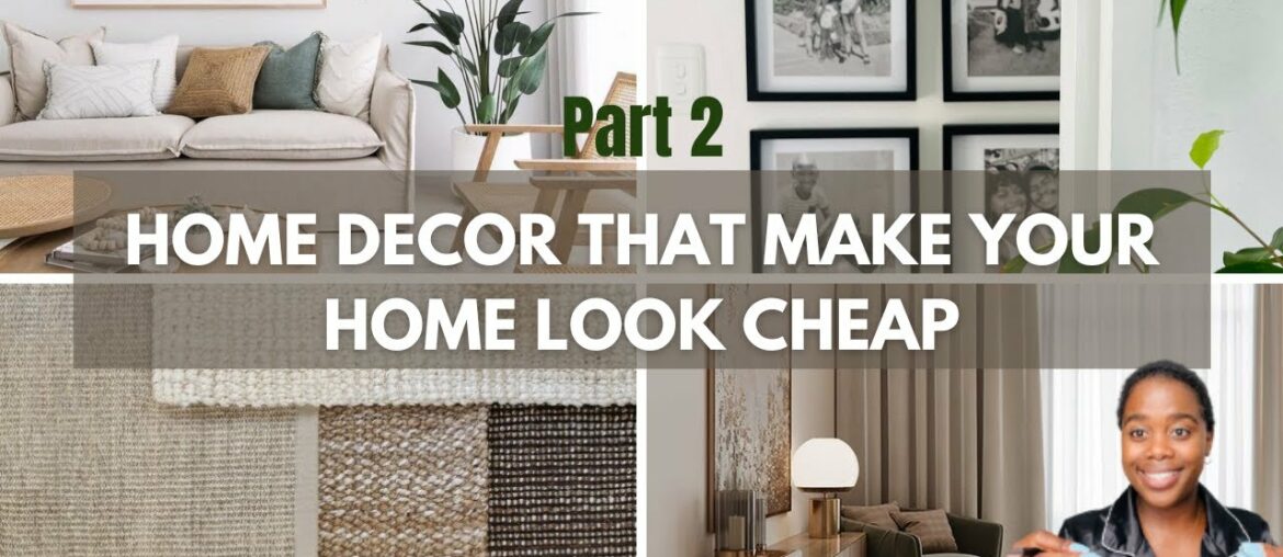 THIS MIGHT BE WHY YOUR HOME LOOKS CHEAP || STOP DOING THESE || SA YOUTUBER THIS MIGHT BE WHY YOUR HOME LOOKS CHEAP || STOP DOING THESE || SA YOUTUBER