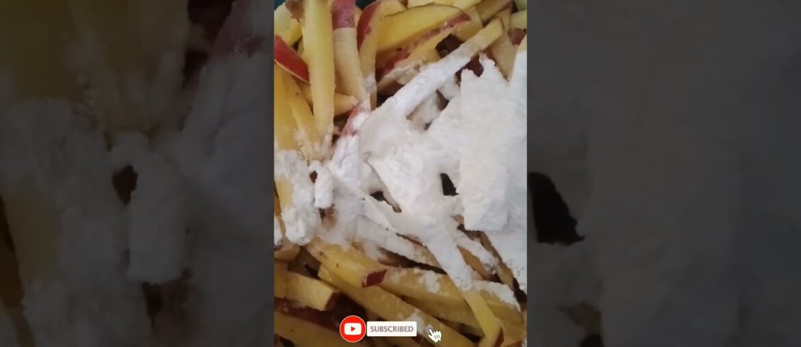 homemade french fries recipe #shorts #fries #viralshorts