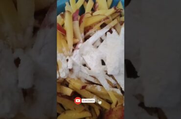 homemade french fries recipe #shorts #fries #viralshorts