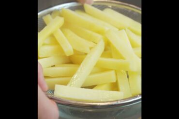 Amazing Potato Recipes at home ! Crispy French Fries ! Potato Snack #food #short #recipe #shortvideo