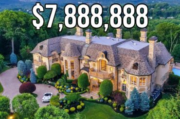 $7,888,888 Mahwah French Chateau | Mansion Tour