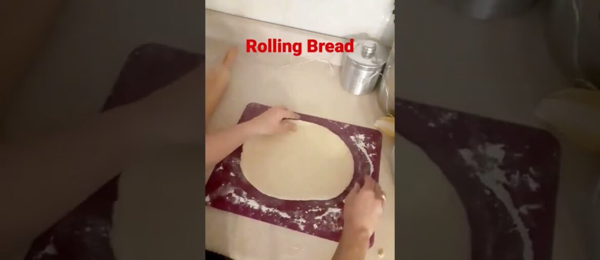 Rolling Homemade French Bread!