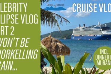 I won't be snorkelling again... VLOG Part 2 | Noumea, Mystery Island, Helipad Sail Away and Murano!