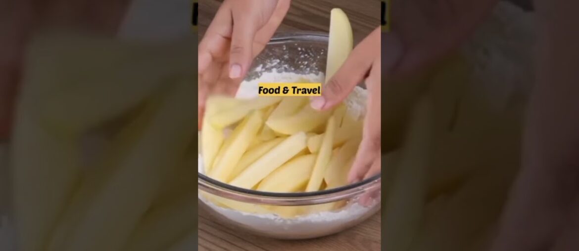 Long Potato Fries||Potato Chips||Crispy French Fries|| #short #youtubeshorts #viral #food&travel