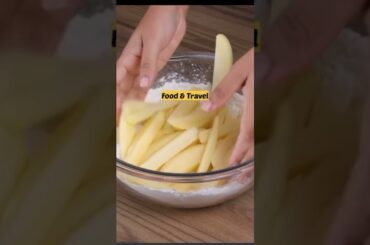 Long Potato Fries||Potato Chips||Crispy French Fries|| #short #youtubeshorts #viral #food&travel