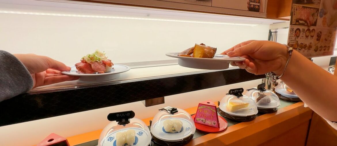 Sushi Conveyor Belt with Game Restaurant