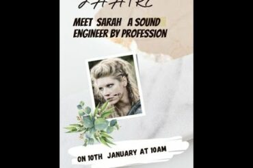 Aarohi Jaatre with Sarah from france