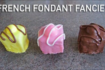 Homemade French Fondant Fancies Recipe (DIY, Simple)