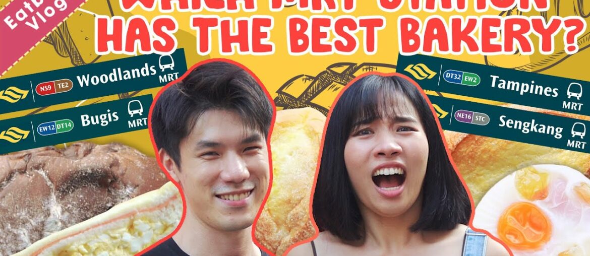 Which MRT Station Has The Best Bakery? | Eatbook Vlogs | EP 91 Which MRT Station Has The Best Bakery? | Eatbook Vlogs | EP 91