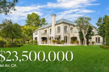 Private Bel Air French Normandy  |  $23,500,000  |  1211 Stradella Rd