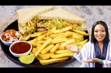 WHY DIDN'T I KNOW THIS RECIPE? BEST SANDWICH RECIPE + AIR FRIED FRENCH FRIES