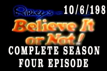 "Ripley's Believe It or Not!" - Season Four Episode from 1985!