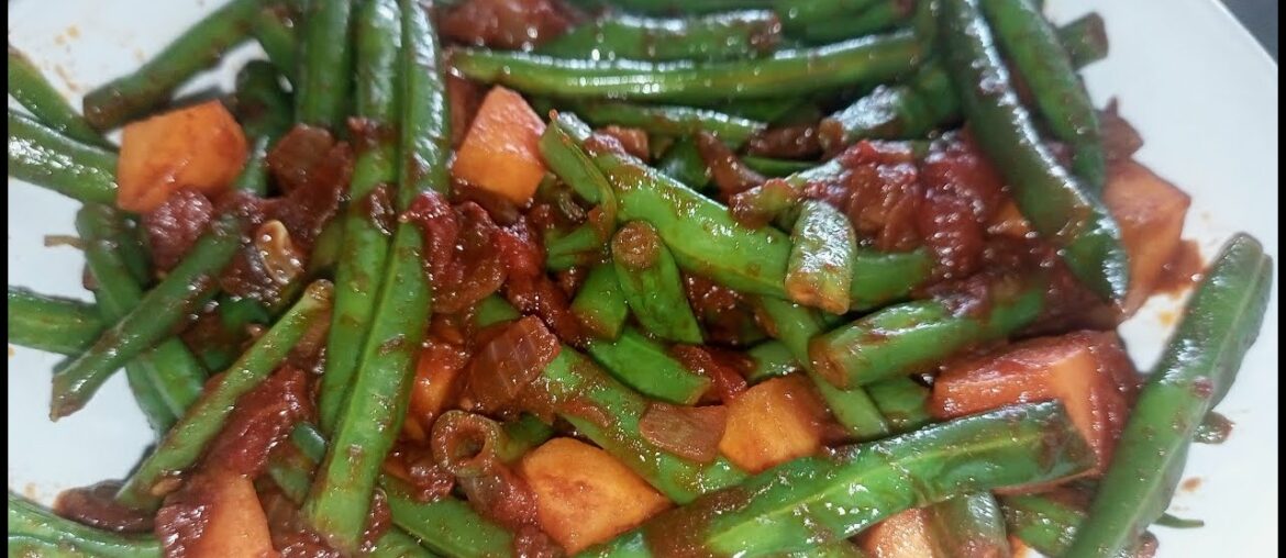 How to Cook French Beans and carrots/Michiri recipe