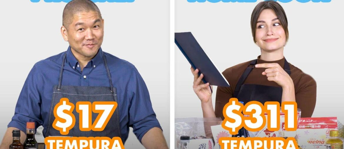 $311 vs $17 Tempura: Pro Chef & Home Cook Swap Ingredients | Epicurious