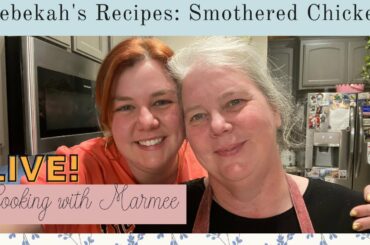 Smothered Chicken & Rice | Rebekah's Recipes | Yummy, easy, southern, french food to make yourself!