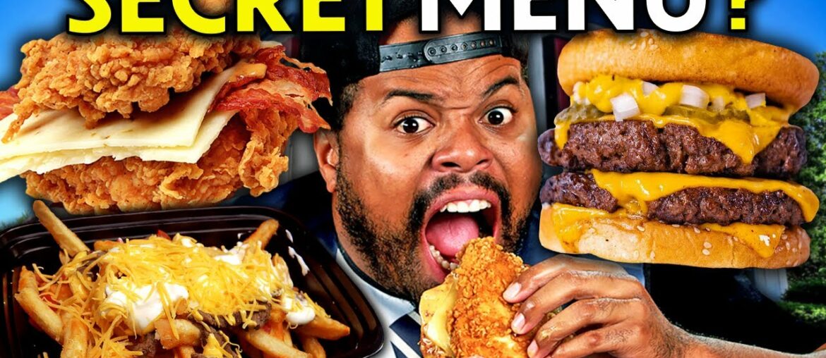 Eat In One Second – Fast Food Secret Menus! (McDonalds, Five Guys, Taco Bell) Eat In One Second - Fast Food Secret Menus! (McDonalds, Five Guys, Taco Bell)
