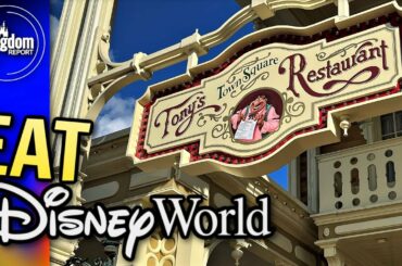 Tony's Town Square Restaurant Review | Disney World Dining 2023