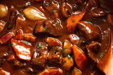 Beef Bourguignon (Beef Burgundy)