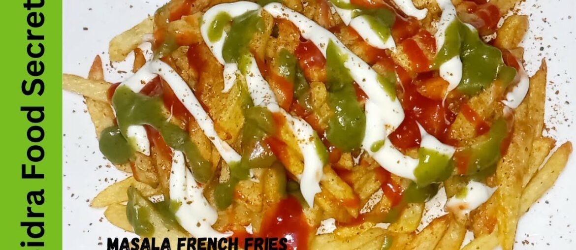 Masala French Fries Recipe| French Fries or Masala Chips by Sidra Food Secrets