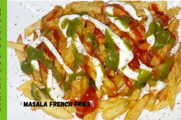 Masala French Fries Recipe| French Fries or Masala Chips by Sidra Food Secrets