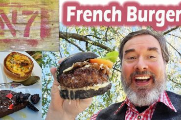 French Food with a Japanese Touch: Best Burger Search Restaurant Review Videos at N7 French Cuisine