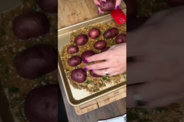 French onion, Parmesan potatoes #Potatoes #SideDish