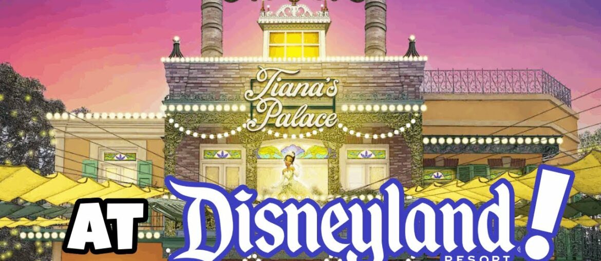Tiana's Palace is REPLACING French Market Restaurant at Disneyland!