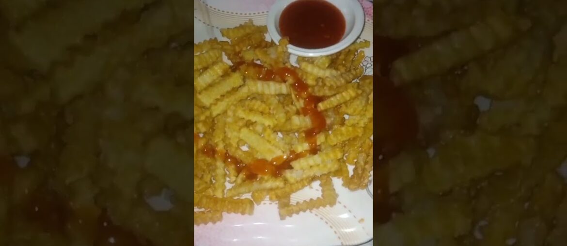 french fries chips recipe #shorts #streetfood #viral #foodwithdua #ytshorts