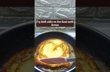 Viral French Toast #Easy&Quick Milk Toast Recipe #Cooking #foodlover #lifehacks #foodies #toast